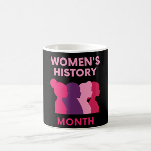 Caneca De Café Mês da História da Mulher