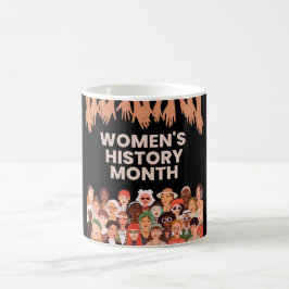 Caneca De Café Mês da História das Mulheres