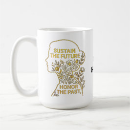 Caneca De Café Mês da História das Mulheres Eco-Feminista Sustent