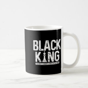 Caneca De Café Mês da história do rei preto xadrez masculino june