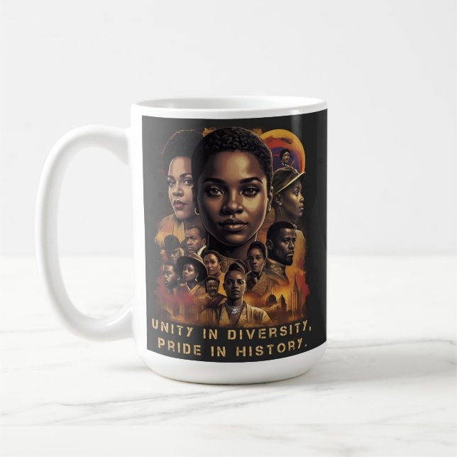 Caneca De Café Mês da História Negra (Esquerda)