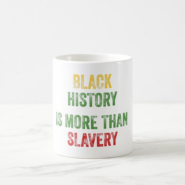 Caneca De Café Mês da História Negra (Centro)