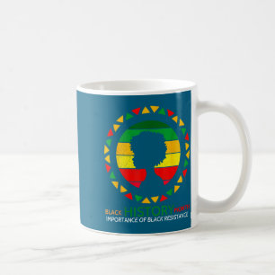 Caneca De Café Mês da história negra afro-americano