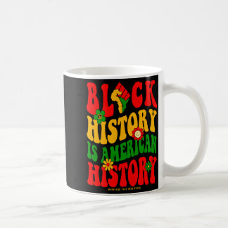Caneca De Café Mês da História Negra Blm Orgulho da Melanina Ame 
