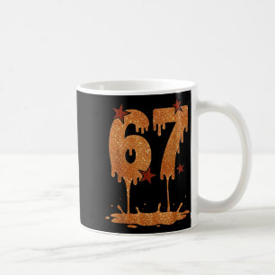 Caneca De Café Mês da História Negra Dripping 67 Meme Legal 6 7 D