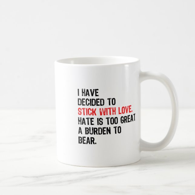 Caneca De Café Mês da História Negra Eu Decidi Ficar Com L (Direita)