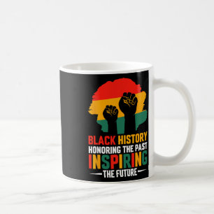 Caneca De Café Mês da História Negra Honrando o Passado Inspirand