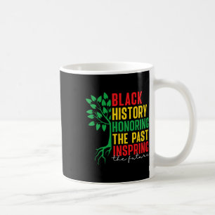 Caneca De Café Mês da História Negra Honrando o Passado Inspirand