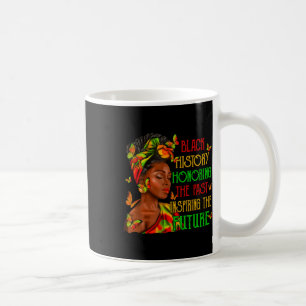 Caneca De Café Mês da História Negra Honrando o Passado Inspirand