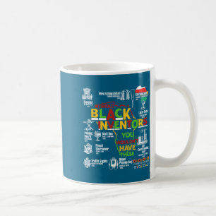 Caneca De Café Mês da história negra mulheres homens afro-america