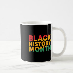 Caneca De Café Mês da História Negra Orgulho Afro-Americano Homen