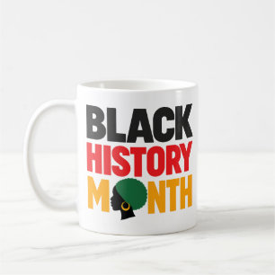 Caneca De Café Mês da História Negra Orgulho do Patrimônio Cultur