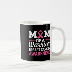 Caneca De Café Mês de consciência do câncer de mama Mãe De Um Pin