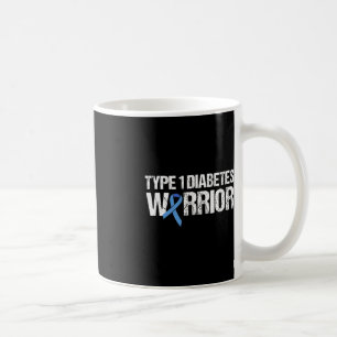 Caneca De Café Mês de Consciência do Guerreiro da Diabetes Tipo 1
