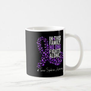 Caneca De Café Mês de Conscientização da Síndrome de Turner Fita 