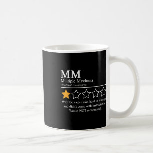 Caneca De Café Mês de Conscientização do Mieloma Múltiplo 2025 Nã