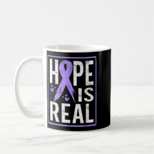 Caneca De Café Mês de Conscientização Prevenção Apoio Sobrevivent