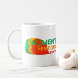 CANECA DE CAFÉ MÊS DE HISTÓRIA DAS MULHERES