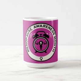 Caneca De Café Mês Mundial da Menopausa