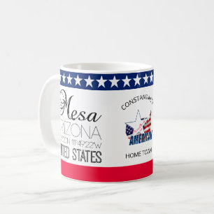 Caneca De Café Mesa, Arizona, elegante dos Estados Unidos