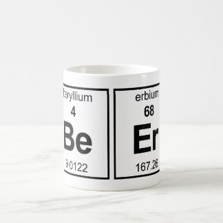 Caneca De Café Mesa periódica da cerveja