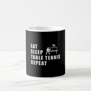 Caneca De Café Mesa Ping Ping Pong Repetit Funny Gift Tênis