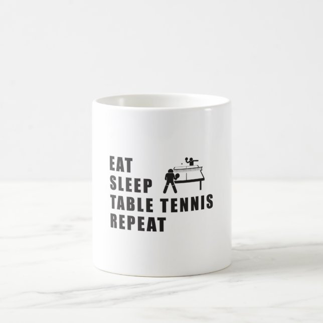 Caneca De Café Mesa Ping Ping Pong Repetit Idea (Centro)