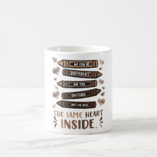 Caneca De Café Mesma Dentro do Coração História Negra Mês Áf