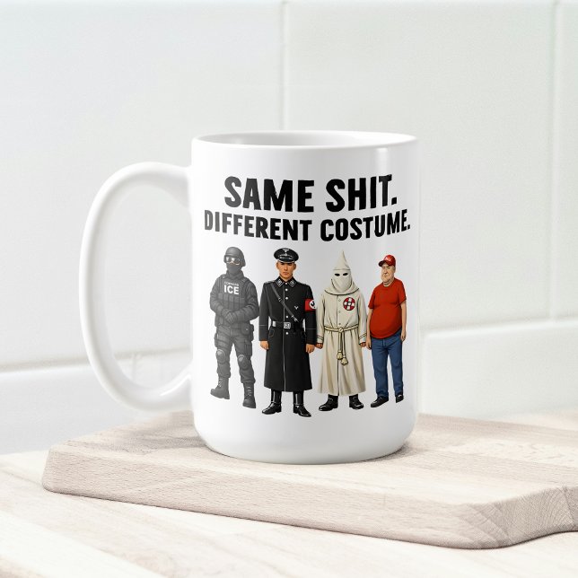 Caneca De Café Mesma Fantasia Diferente (Criador carregado)