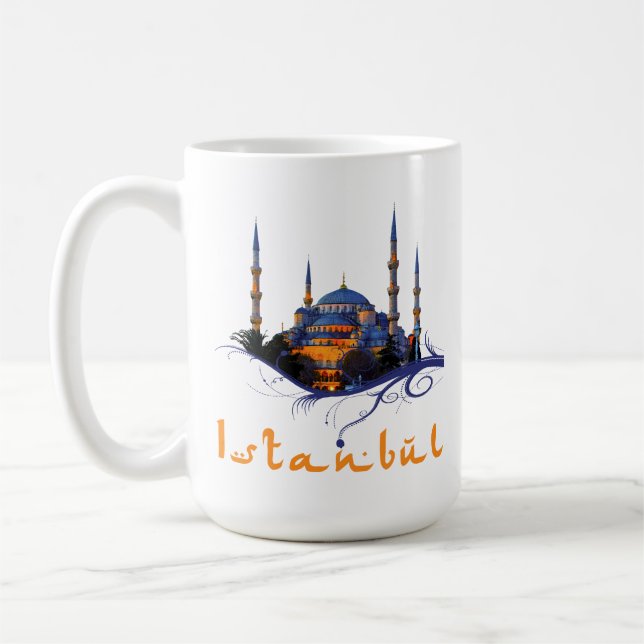 Caneca De Café Mesquita azul Istambul (Esquerda)