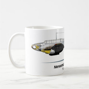Caneca De Café Messerschmitt Bf-110 - Batalha de Stalingrado