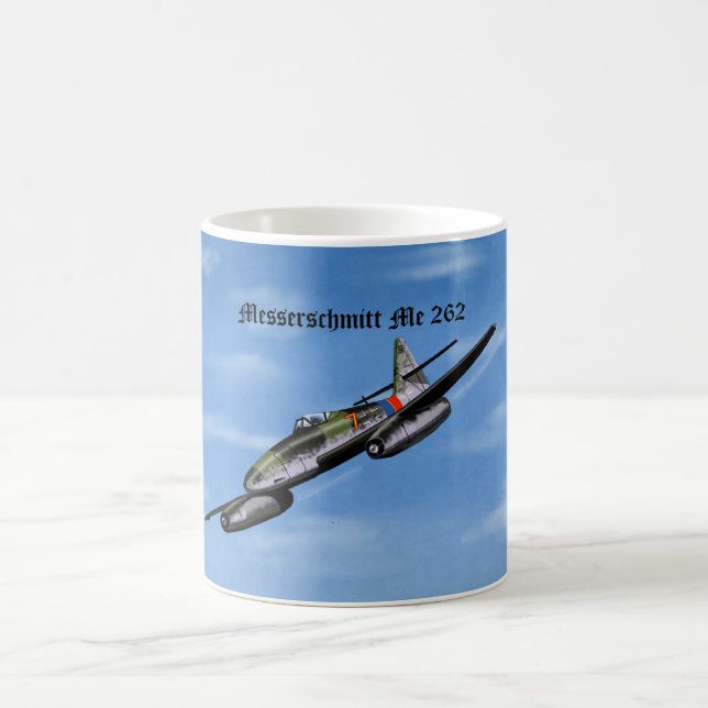 Caneca De Café Messerschmitt Me 262 (Centro)