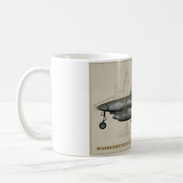 Caneca De Café Messerschmitt Me-262 Swallow