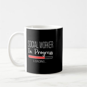 Caneca De Café Mestrados do MSW para Estudantes de Trabalho Socia