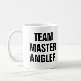 Caneca De Café Mestre Angler da Equipe