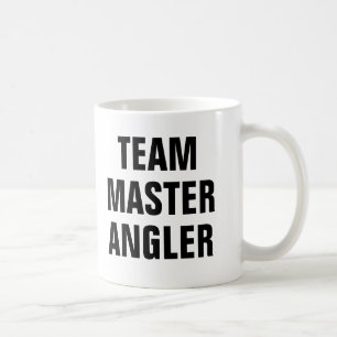 Caneca De Café Mestre Angler da Equipe