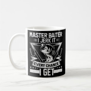 Caneca De Café Mestre Baiter, estou sempre a puxar o meu rabo par