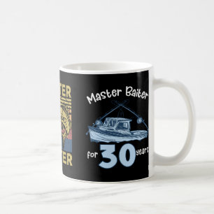 Caneca De Café Mestre Byiter Camisa de Pesca Funny Vovô B Pai Gi