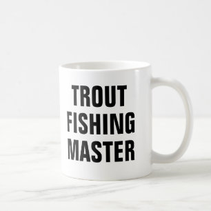 Caneca De Café Mestre da Pesca de Truta