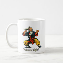 Caneca De Café Mestre de Artes Marciais Vintage