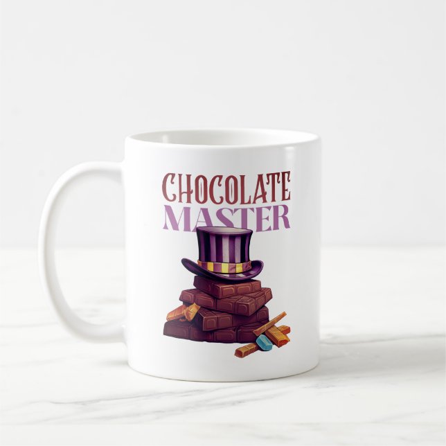 Caneca De Café Mestre de Chocolate (Esquerda)