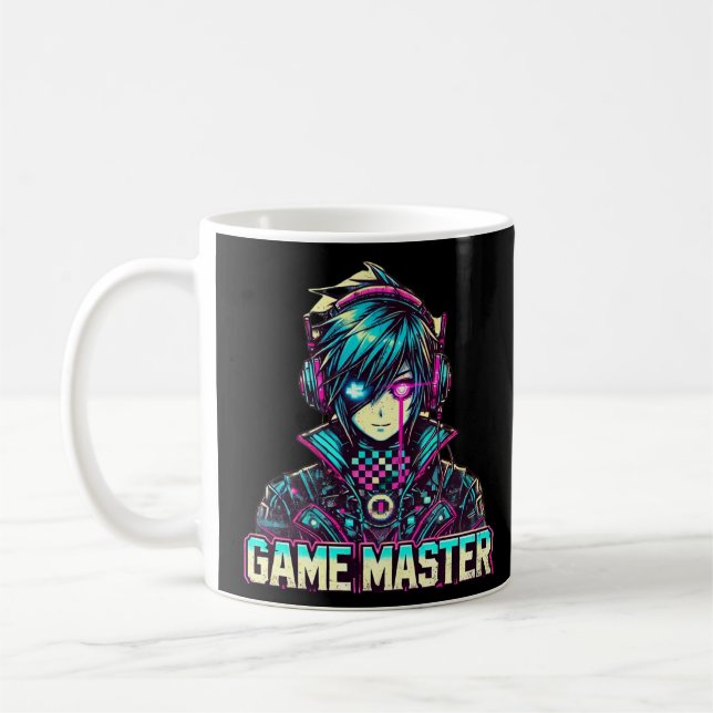 Caneca De Café "Mestre de Jogo." (Esquerda)