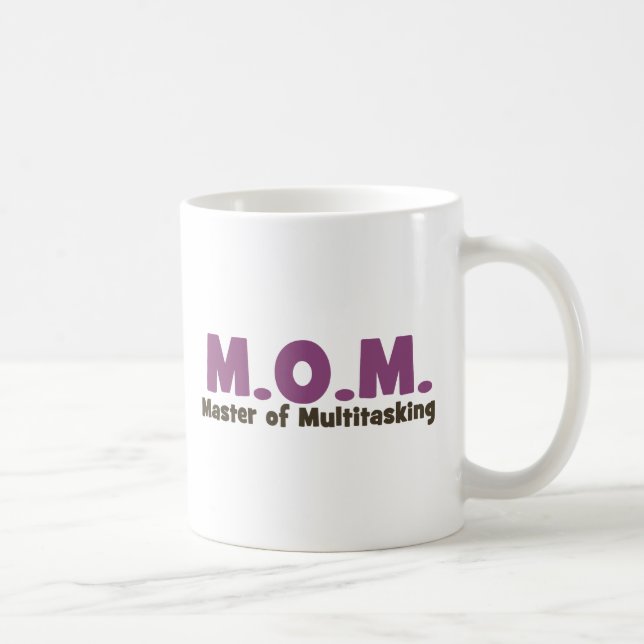 Caneca De Café Mestre de multitarefa MOM (Direita)
