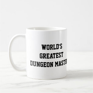 Caneca De Café Mestre do Dungeon do mundo o grande