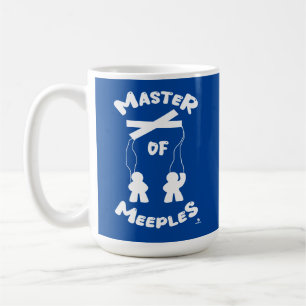 Caneca De Café Mestre dos Meados Engraçado Gamer Puppet Slogan