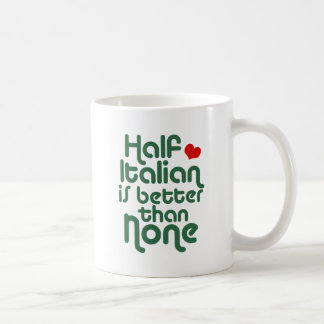 Caneca De Café Metade de italiano