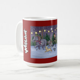 Caneca De Café Metalphant Family Tree Mug
