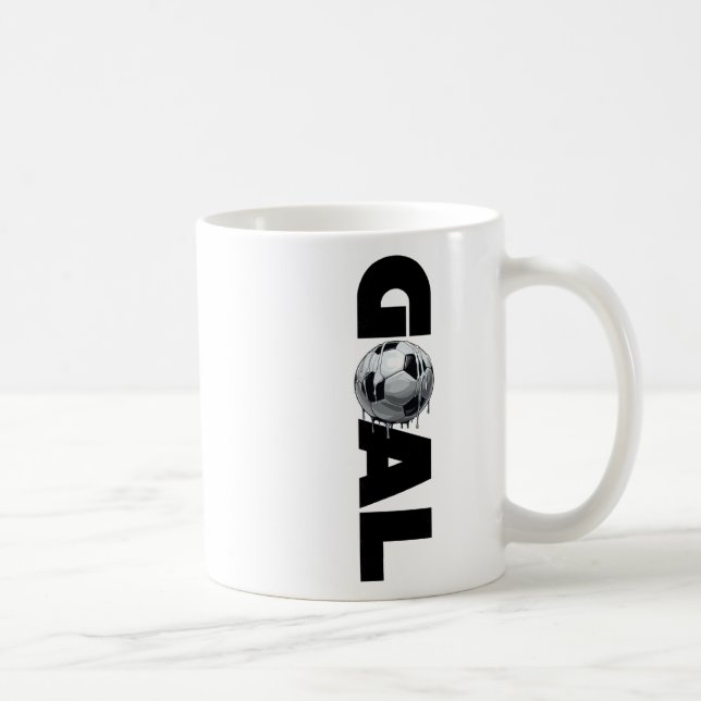 Caneca De Café Metas de Futebol _2  (Direita)