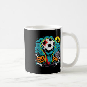 Caneca De Café Metas Graves Futebol Zumbi Halloween Para Placa De