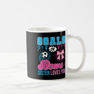 Caneca De Café Metas Ou Arcos Irmã Ama Você Revelação de Gênero F